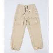 smoAparpaaSbeg [WATER REPELLING STRETCH PARACHUTE PANTS ベージュ S]