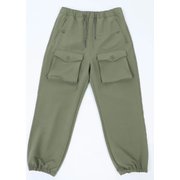 smoAparpaaXLkha [WATER REPELLING STRETCH PARACHUTE PANTS カーキ XL]