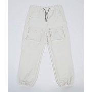 smoAparpaaSwht [WATER REPELLING STRETCH PARACHUTE PANTS ホワイト S]