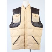 smoAdwvsaMbeg [QUILTING DOWN VEST ベージュ M]