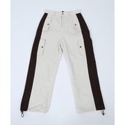 smoAcorpaaMbeg [W POCKETS CORDUROY LINE PANTS ベージュ M]