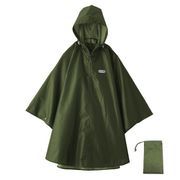 06003192 [OUTDOOR PRODUCTS レインポンチョ L カーキ]