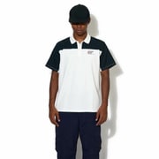 PHYSICAL LOGO MOTO COOL POLO cac-01-2303-01 WHITE Mサイズ [ポロシャツ メンズ]
