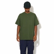 CIRCLE PATCH PKT TEE cac-01-2303-05 MOSS GREEN Lサイズ [アウトドア カットソー メンズ]
