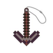Minecraft（マインクラフト） ラバーマスコット vol.2 ネザライトのツルハシ [キャラクターグッズ]