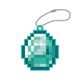Minecraft（マインクラフト） ラバーマスコット vol.2 ダイヤモンド [キャラクターグッズ]