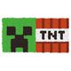 Minecraft（マインクラフト） タフティングプレイマット クリーパー&TNT [キャラクターグッズ]