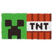 Minecraft（マインクラフト） タフティングプレイマット クリーパー&TNT [キャラクターグッズ]