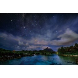 10-1439 月夜の南十字（ボラボラ島） [ジグソーパズル 1000ピース]