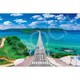 09-030s 青い海と角島大橋ー山口 [ジグソーパズル 1000ピース]