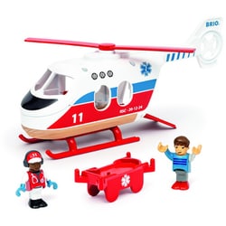 対象年齢：3歳～ BRIO 36022 レスキューヘリコプター