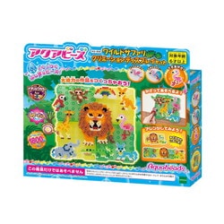 AQ-358 アクアビーズ ワイルドサファリ クリエーションディスプレイセット [対象年齢：6歳～]