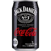 ジャックダニエル＆コカ・コーラ 7度 350ml×24本（ケース） [リキュール]