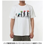 バックトゥネイチャーTee Back To Nature Tee 19821831010007 010 White Lサイズ [アウトドア カットソー メンズ]