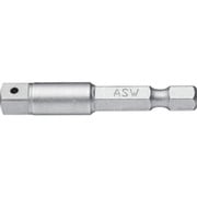 003301 [エーエスダブリュー インパクト用アダプター ソケット差込角1/4（6.35mm）]