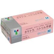 075813 [竹虎 タケトラ ニトリル手袋 ホワイト M 200枚入 一般医療機器]
