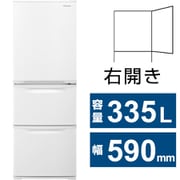 NR-C344C-W [冷蔵庫 Cタイプ（335L・幅59cm・右開き・3ドア・グレイスホワイト）]