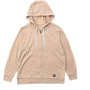 W JP ESSENTIAL HOODY（NFB）レディース JP エッセンシャル フーディー 長袖パーカー SNWJ10093 J048 ベージュ Sサイズ [フィットネス ヨガ パーカー レディース]