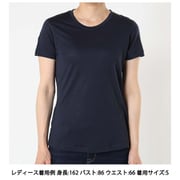 半袖インナー ベースTシャツ W BASE TEE 140 SNW004390N 294 ネイビー Sサイズ [フィットネス ヨガ シャツ レディース]