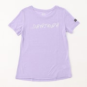 シグネチャー 半袖Tシャツ W SIGNATURE TEE SNWP03074 W07 ラベンダー Sサイズ [フィットネス ヨガ シャツ レディース]