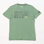 M グラフィックT SNMP01101 X30 Lサイズ [アウトドア カットソー メンズ]