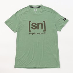 ヨドバシ.com - エスエヌスーパーナチュラル [sn] super.natural. M LOGO TEE メンズ [sn]ロゴTシャツ  SNM015233N W14 グリーン Mサイズ [アウトドア カットソー メンズ] 通販【全品無料配達】