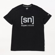M LOGO TEE メンズ [sn]ロゴTシャツ SNM015233N S15 Lサイズ [アウトドア カットソー メンズ]
