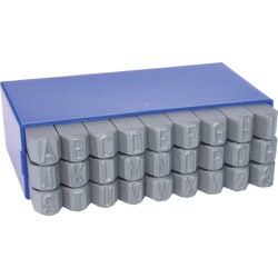 グラブレム 逆英字刻印セット スタンダード A～Z 1.5mm 10401500