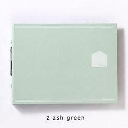 Home バインダーアルバム Mサイズ スターターセット アッシュグリーン GHM-02