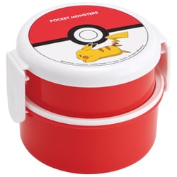 ランチグッズ ONWR1AG モンスターボール 【弁当箱】抗菌丸型ランチBOX2段