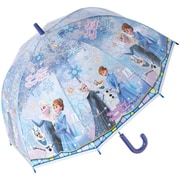 ビニール傘 55cm ジャンプ式 8本骨 ドーム型 アナ雪 UBVD55