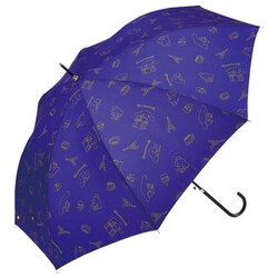 子供用長傘 晴雨兼用 58cm ジャンプ式 8本骨 UV加工 超撥水 シナモロール UBU58