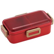 ランチグッズ PFLB6AG チェリーレッド 抗菌ふわっと弁当箱 530ml