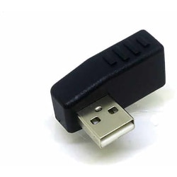 変換名人JAPAN USB Aコネクタ to 左L型 変換アダプター ブラック CP6360 通販【全品無料配達】 - ヨドバシ.com