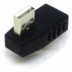 ヨドバシ.com - 変換名人JAPAN USB Aコネクタ to 右L型 変換アダプター ブラック CP6377 通販【全品無料配達】