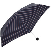 折りたたみ傘 晴雨兼用 Smartduo Free(スマートデュオ フリー) 52cm 6本骨 UV加工 Vertical Stripe 54717