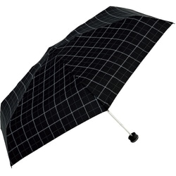 折りたたみ傘 晴雨兼用 Smartduo Free（スマートデュオ フリー） 52cm 6本骨 UV加工 Double Windowpane 54727