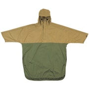 58217 [HUS.アウトドアポンチョ Khaki×Coyote]