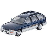 LV-N287a 1/64 トヨタ カローラワゴン Lツーリング オプション装着車 青/銀 96年式 [ダイキャストミニカー]