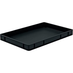 20044000BK [サンコー 導電性ボックス型コンテナ 200440 サンボックス#4ー3B（導電）]