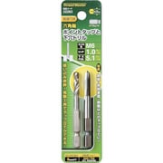 ミツトモ 六角軸ポイントタップ M6×1.0mm 5.1mm下穴ドリル付 22263