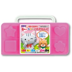 114131 [カラーこむぎねんど（ピンク）]