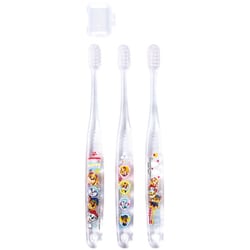 TBCR5T パウ・パトレスキュー 園児用クリア歯ブラシ 3P [子ども用歯ブラシ]
