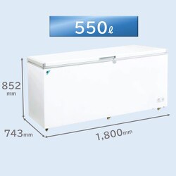 ヨドバシ.com - ダイキン DAIKIN LBFG5AS [業務用冷凍ストッカー 550L