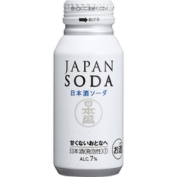 JAPAN SODA ボトル缶 7度 180ml [日本酒]