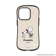 41-951125 [iFace First Classケース PEANUTS（ピーナッツ） くすみホワイト・テレフォン iPhone 14 Pro用ケース]