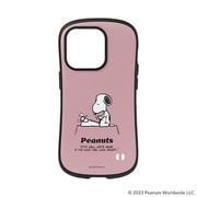41-951149 [iFace First Classケース PEANUTS（ピーナッツ） くすみピンク・レター iPhone 14 Pro用ケース]