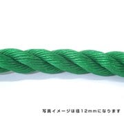 6300040526 [ポリエチレンロープ 緑 8mm 100m巻]