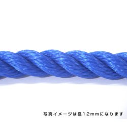 6300040556 [ポリエチレンロープ 青 5mm 100m巻]