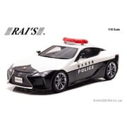 H7182002 1/18 レクサス LC500 URZ100 2020 栃木県警察交通部交通機動隊車両 [レジンキャストミニカー]